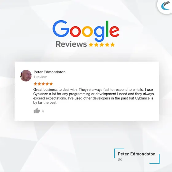 Google review screenshot