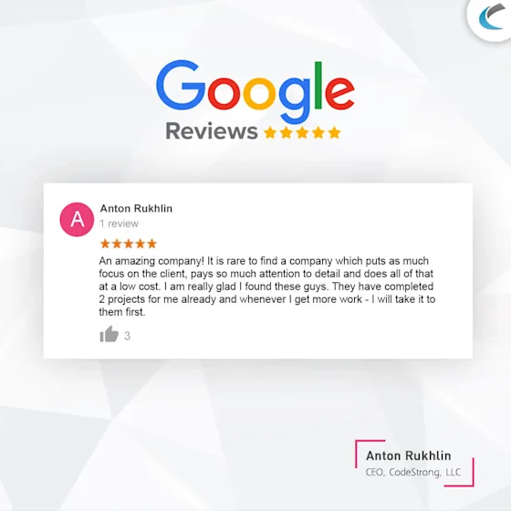 Google review screenshot