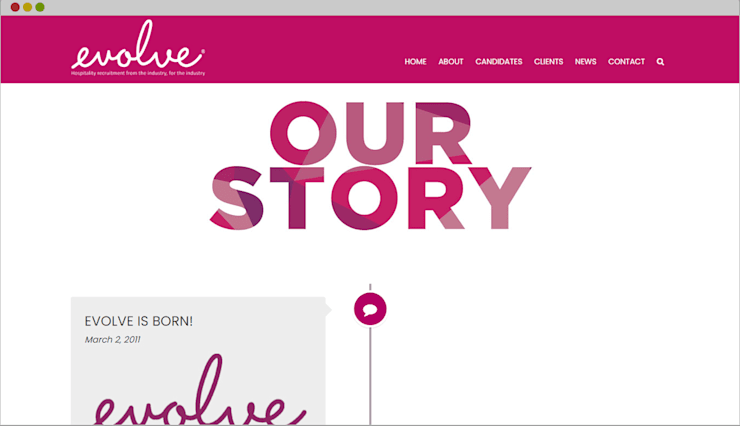 Evolve Job Portal Website