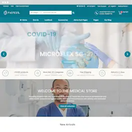 Fastest Magento Theme preview
