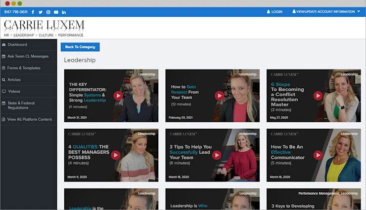 Membership Website Platform