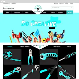ToolShop OpenCart theme preview