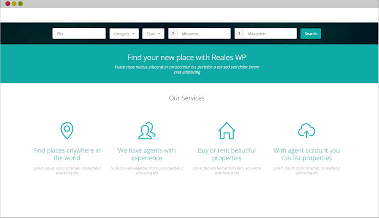 Real Estate Website Platform