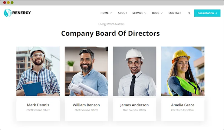 Renewable Solar Company Website