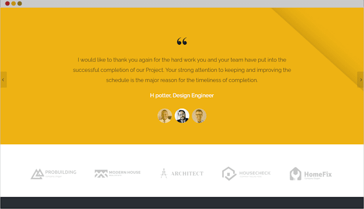 Roofing Company Website