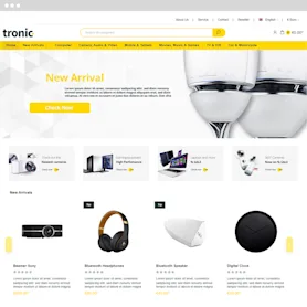 Tronic Shopware theme preview