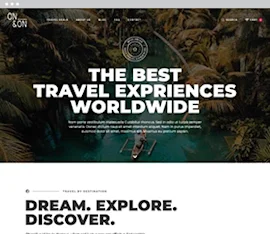 On and On Webflow template preview