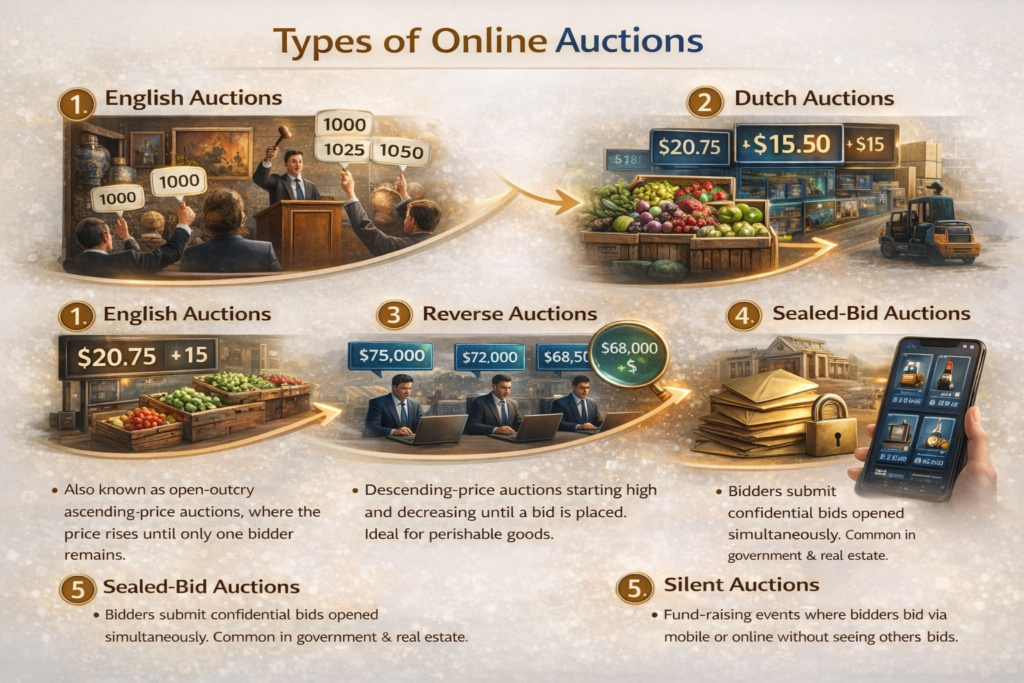Types of Online Auctions