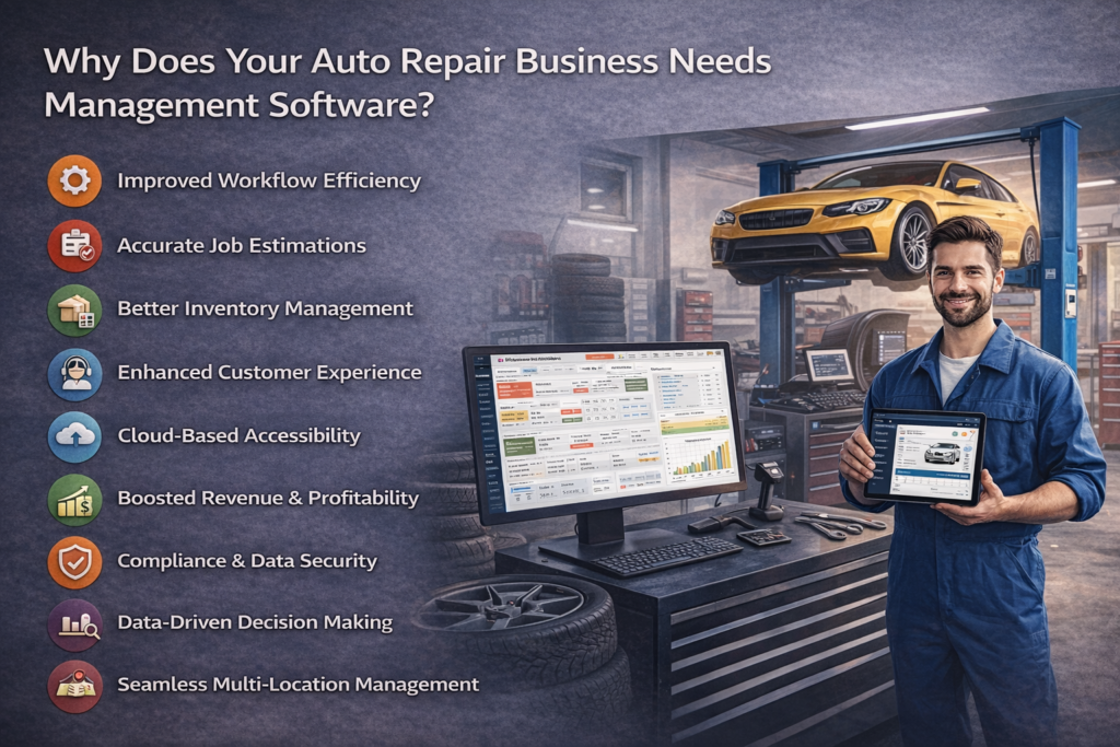Why Does Your Auto Repair Business Needs Management Software?