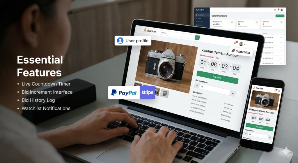 Essential Features to Include in Your Auction Website Design in WordPress