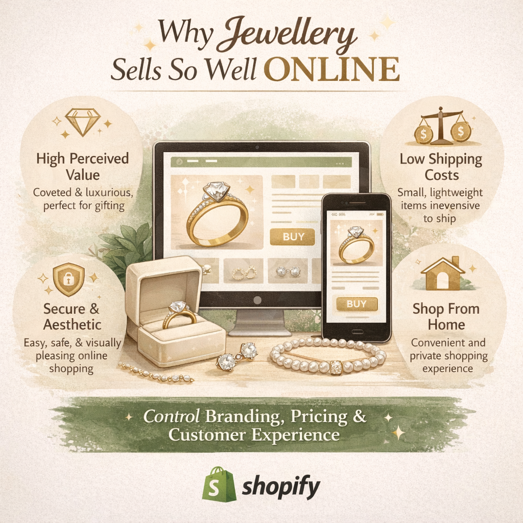 Why Jewellery Sells So Well Online
