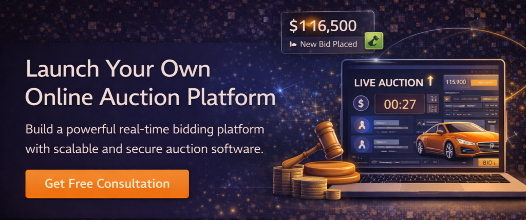 Launch your auction platform today