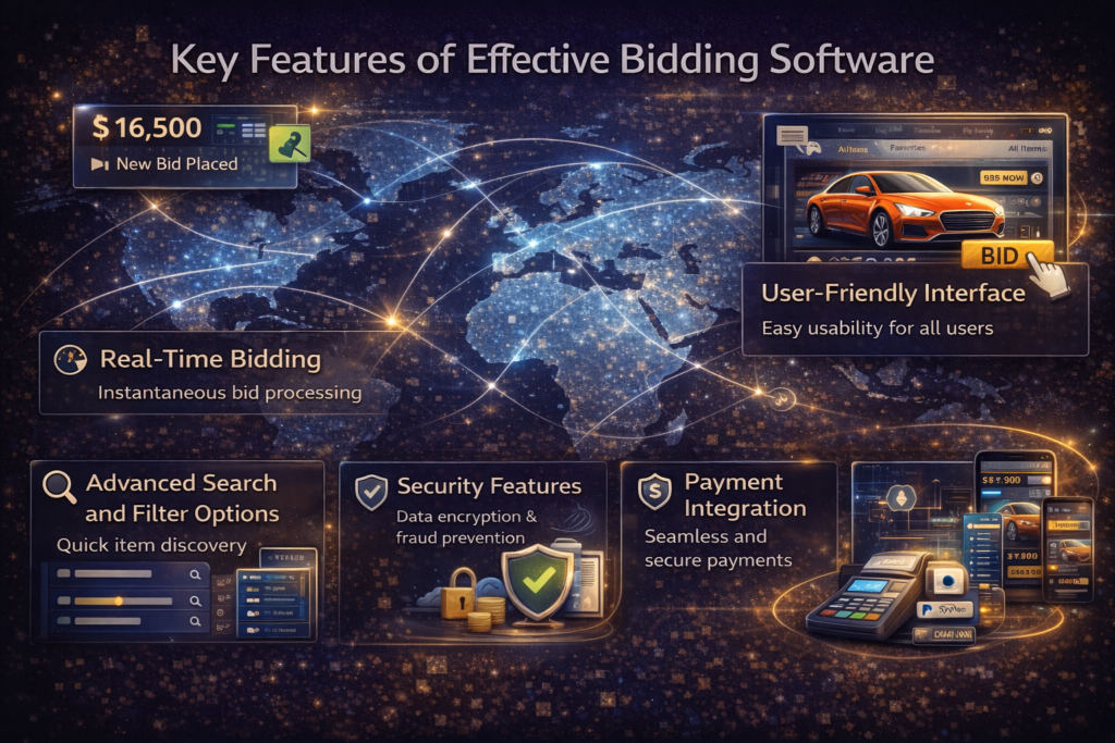 Key Features of Effective Bidding Software