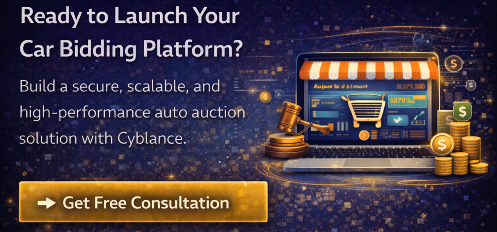 Why Cyblance is the Go-To Car Bidding Platform Development Company