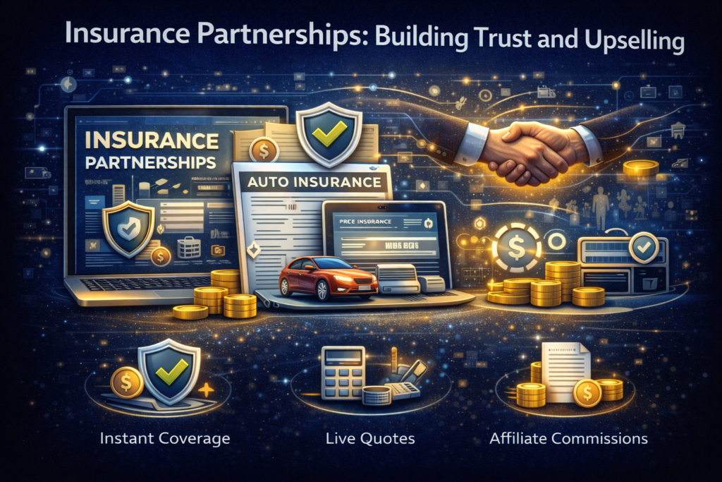 Insurance Partnerships: Building Trust and Upselling