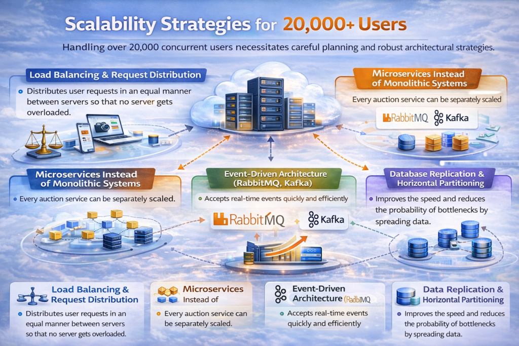 Scalability Strategies for 20,000+ Users