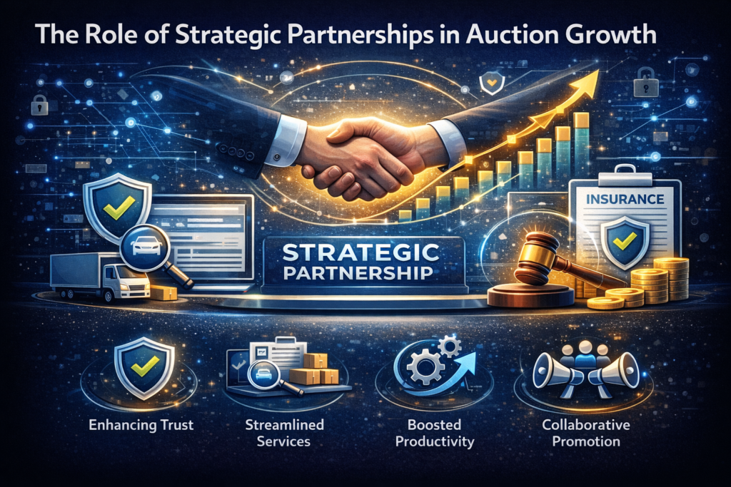 The Role of Strategic Partnerships in Auction Growth