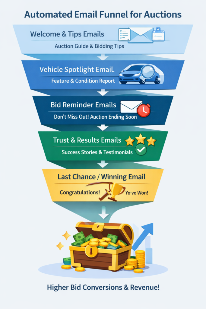 High-Converting Email Automation for Auctions