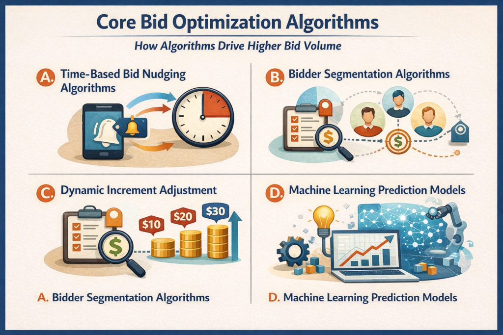 Core Bid Optimization Algorithms