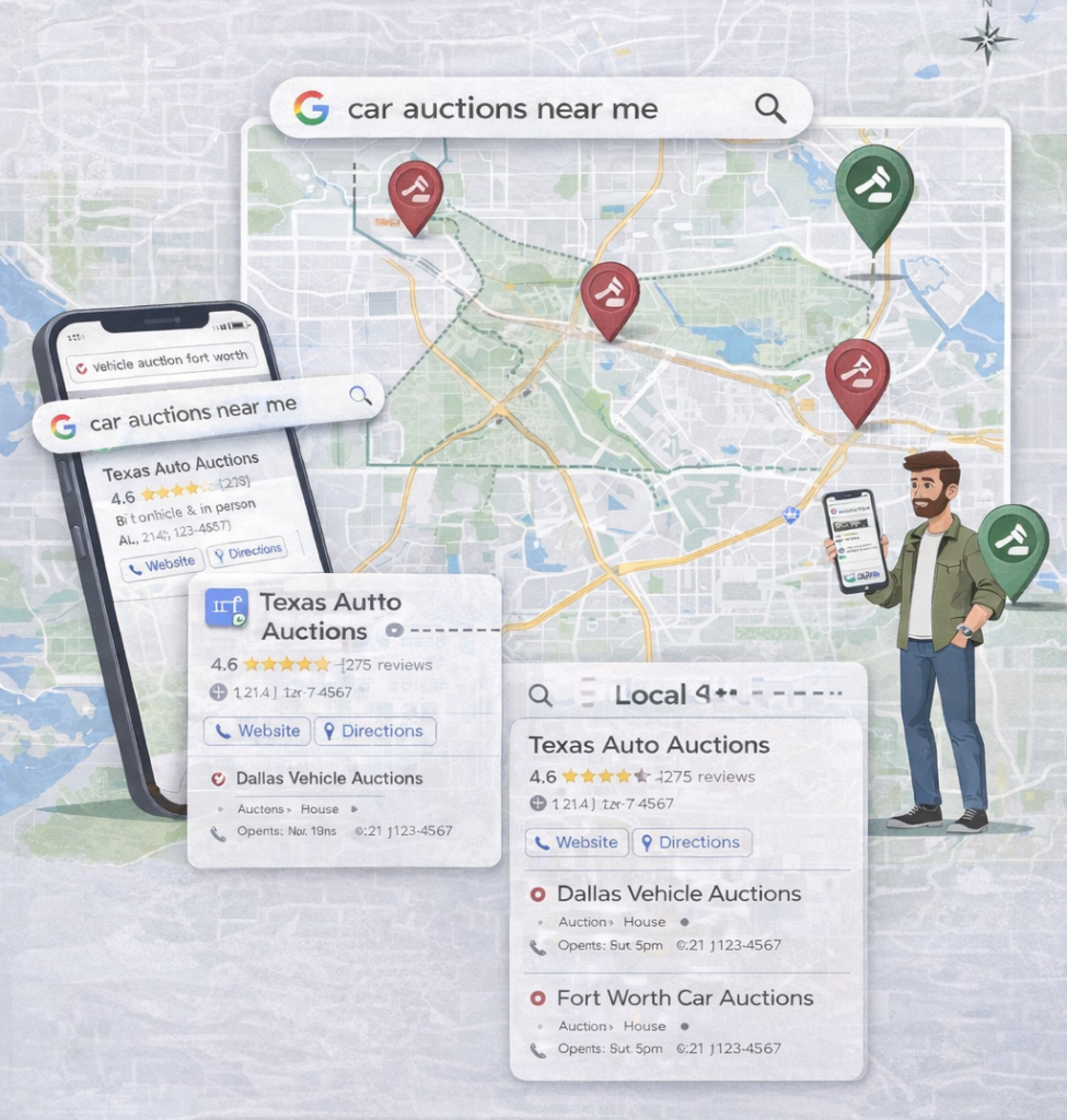 Local SEO for Auctions