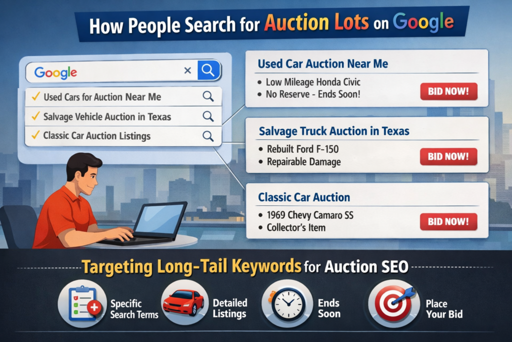 How People Search for Auction Lots on Google