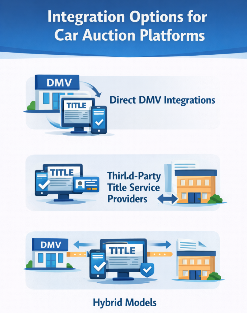 Integration Options for Car Auction Platforms